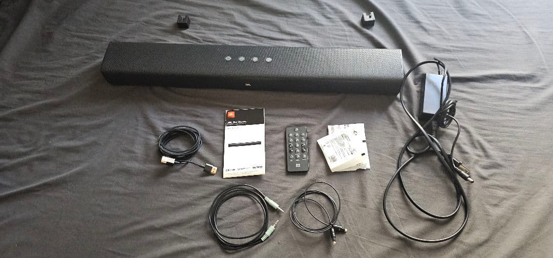 JBL サウンドバー リモコン付き