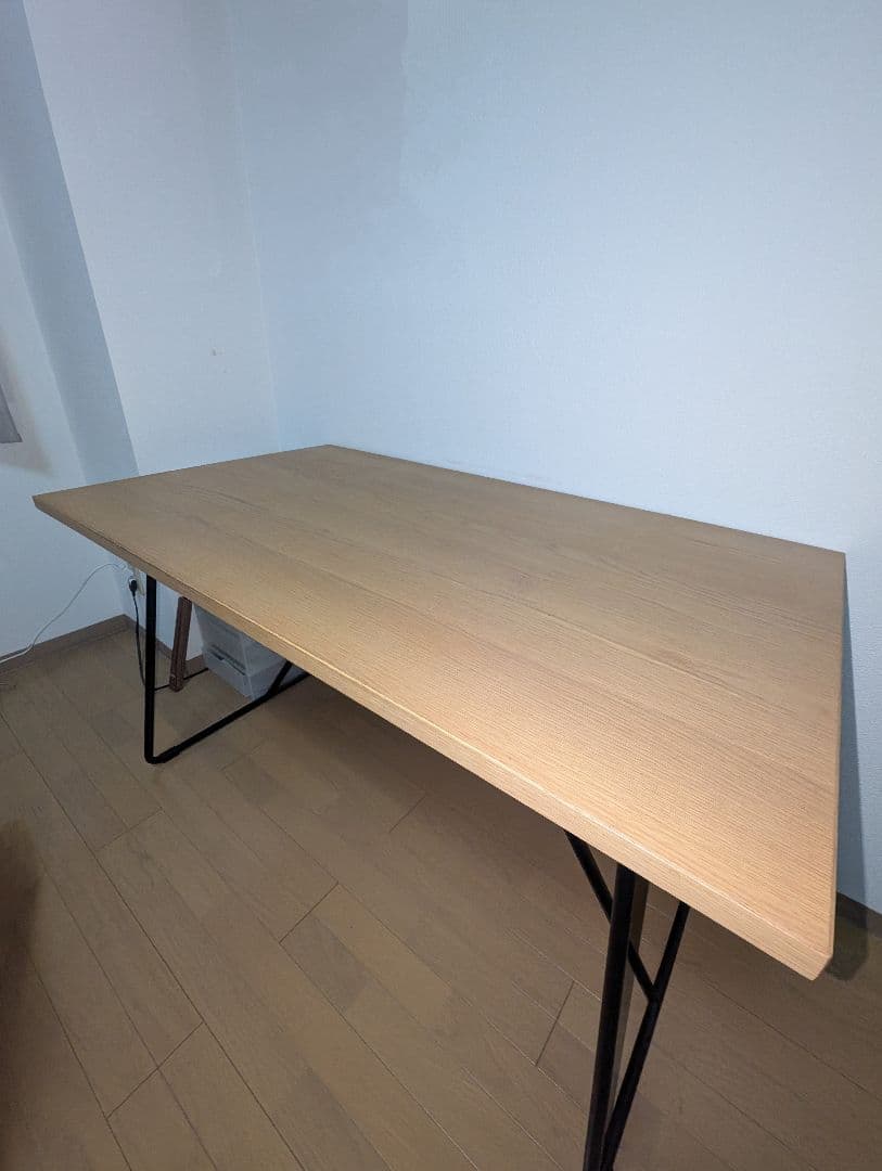 木製折りたたみテーブル　無印　120cm