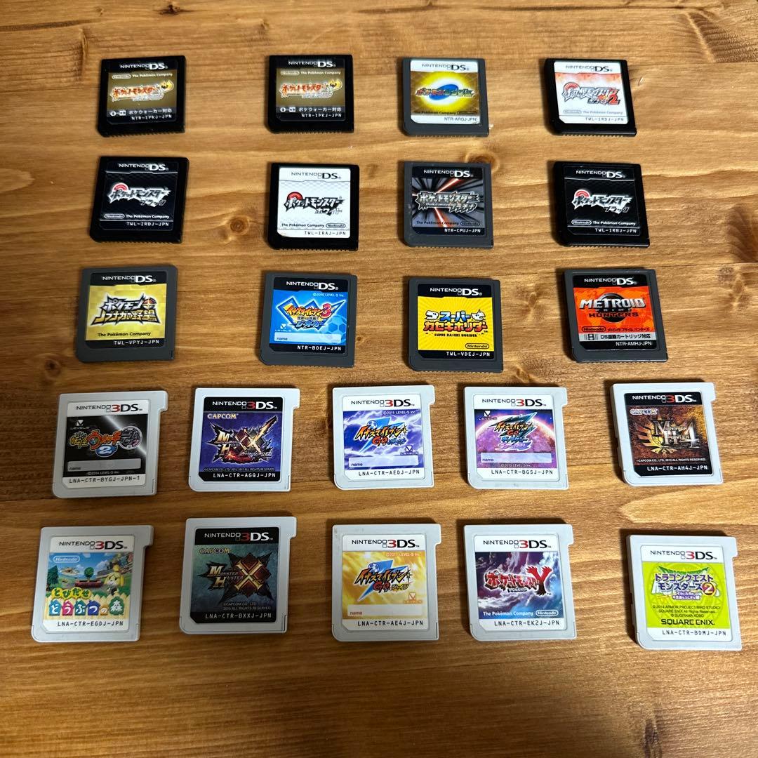 任天堂DS・3DS ゲームソフト　バラ売り可