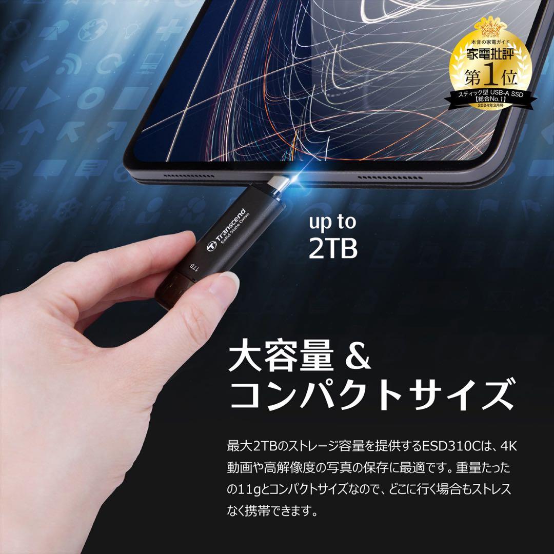 Transcend 2TB USBメモリ