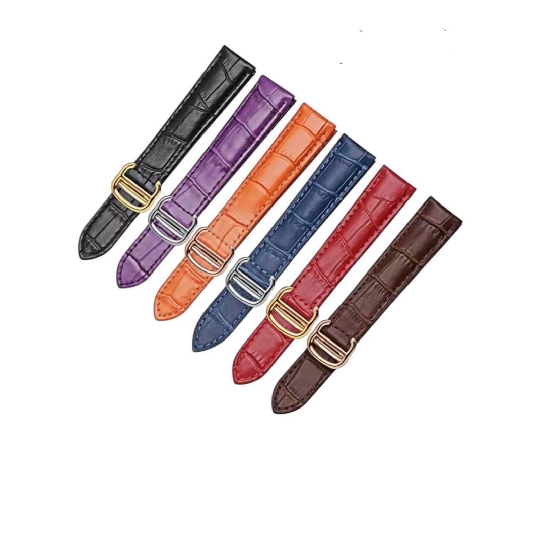 ワンダーコア　カルティエ　タンク　交換用本革ベルト