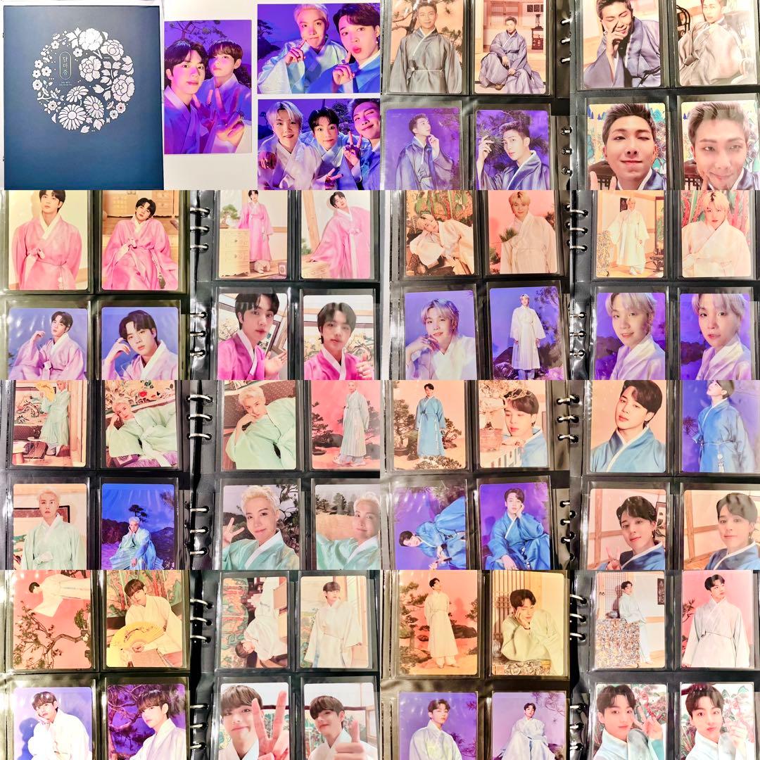 BTS ダルマジュン2021 ミニフォトフルコンプ バインダー付き+リングトレカ