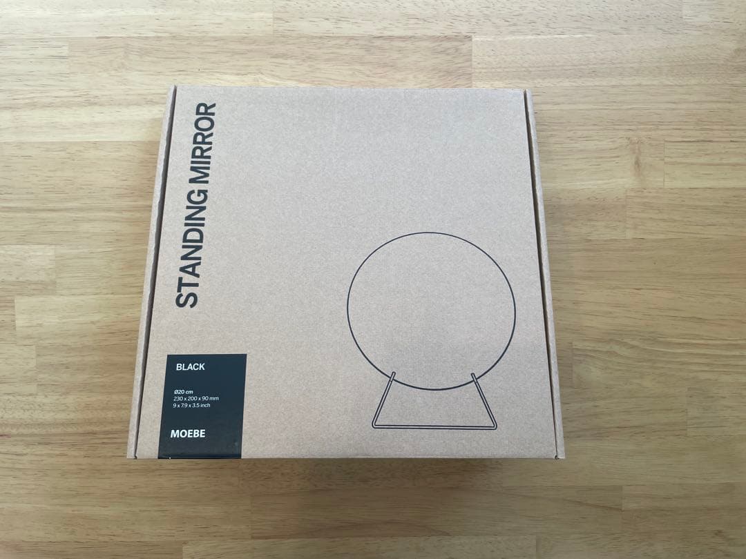 MOEBE MIRROE BLACK φ20cm