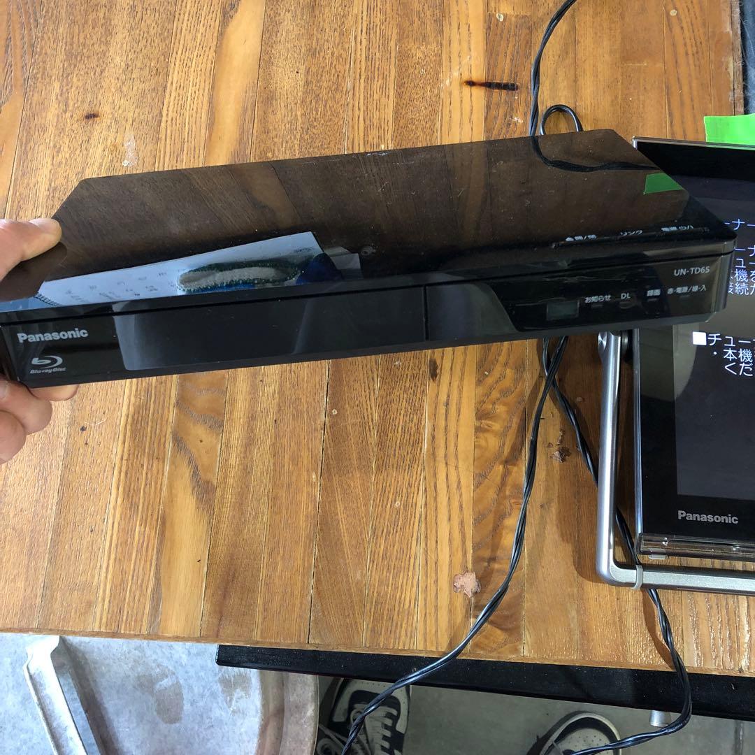 パナソニック ポータブルテレビ UN-15TD6 ブルーレイHDDレコー