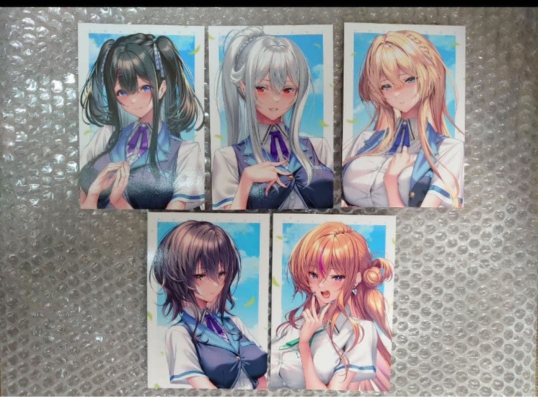 アマカノ3 発売日イベント限定品　ピロ水　コンプリートセット　あざらしそふと