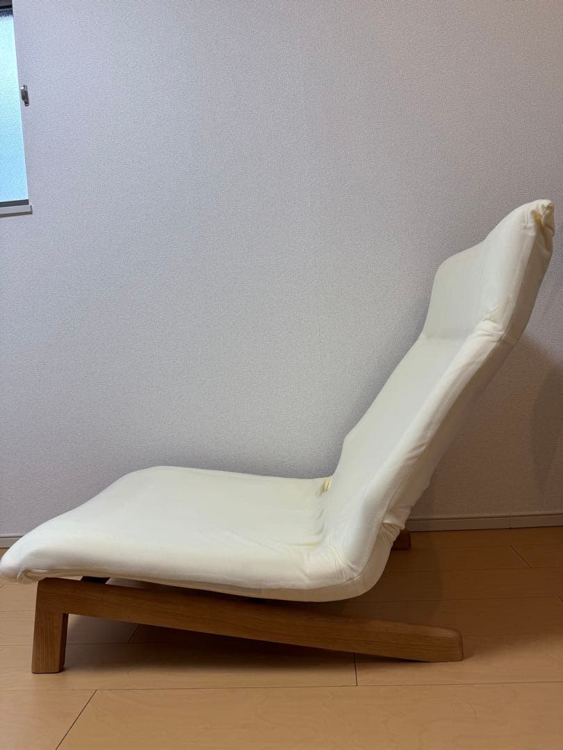 【使用1年】無印良品　ハイバックリクライニングソファ　1人掛けソファ