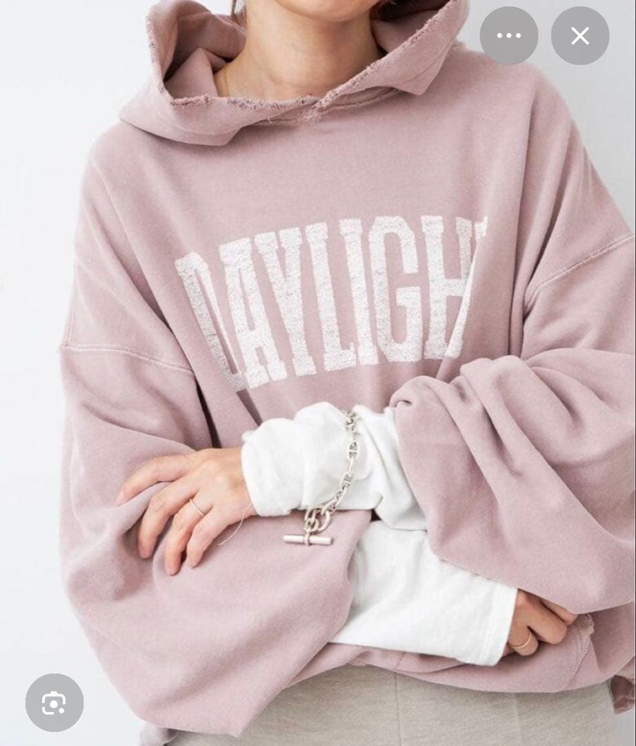 ドゥーズィエムクラス ロゴパーカー