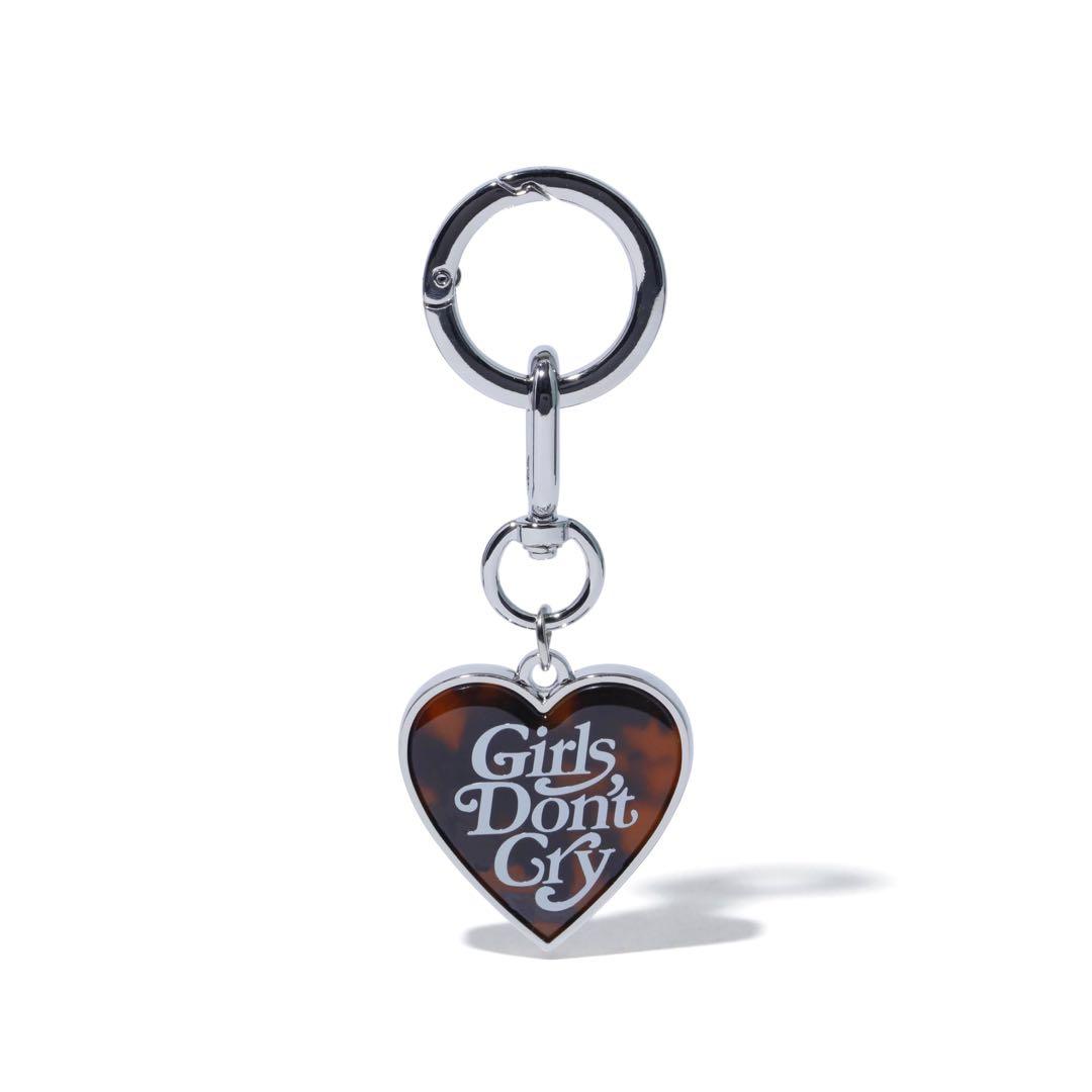 小物 GIRLS DON'T CRY KEYRING SILVER