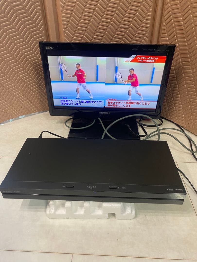 SHARP ブルーレイレコーダー 2B-C10BW1 2019年製