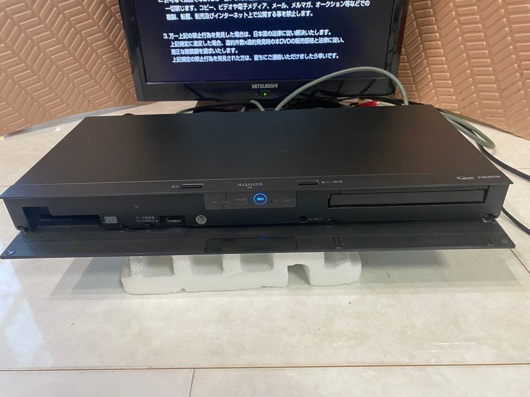 SHARP ブルーレイレコーダー 2B-C10BW1 2019年製