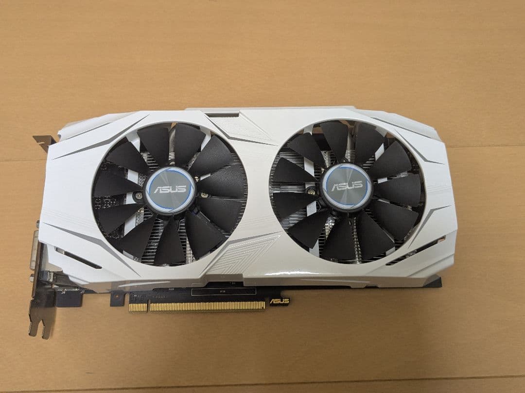 ASUS GeForce GTX1060 6GB 動作確認済み