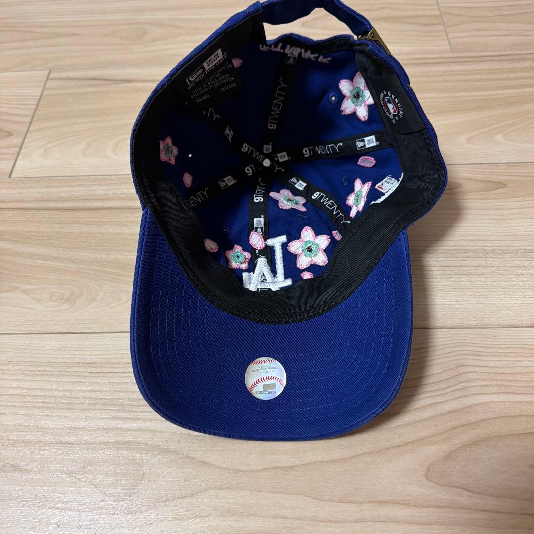 村上隆MLB ドジャース 9 forty 青 東京シリーズ キャップ