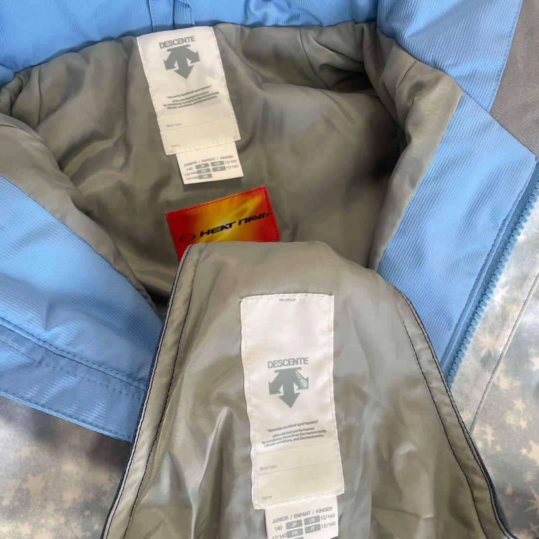 スキースノーボードウエア上下セットDESCENTEデサントキッズkids140