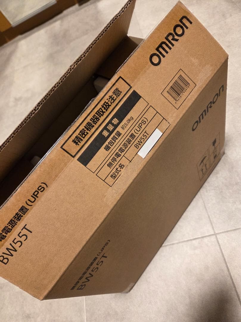 UPS(無停電電源装置) OMRON BW55T UPS 550VA