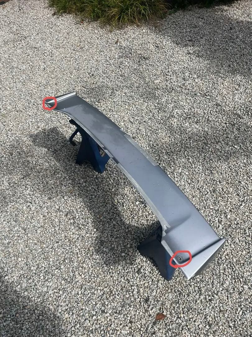 GDフィット 無限 スポイラー　ウイング