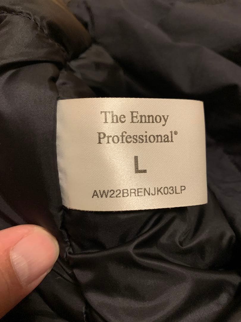 22AW ennoy NYLON PADDED JKTスタイリスト私物