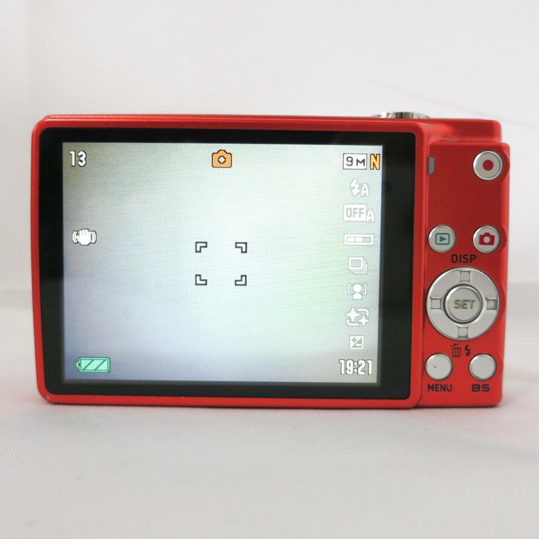 デジタルカメラ CASIO EXILIM EX-Z250 レッド