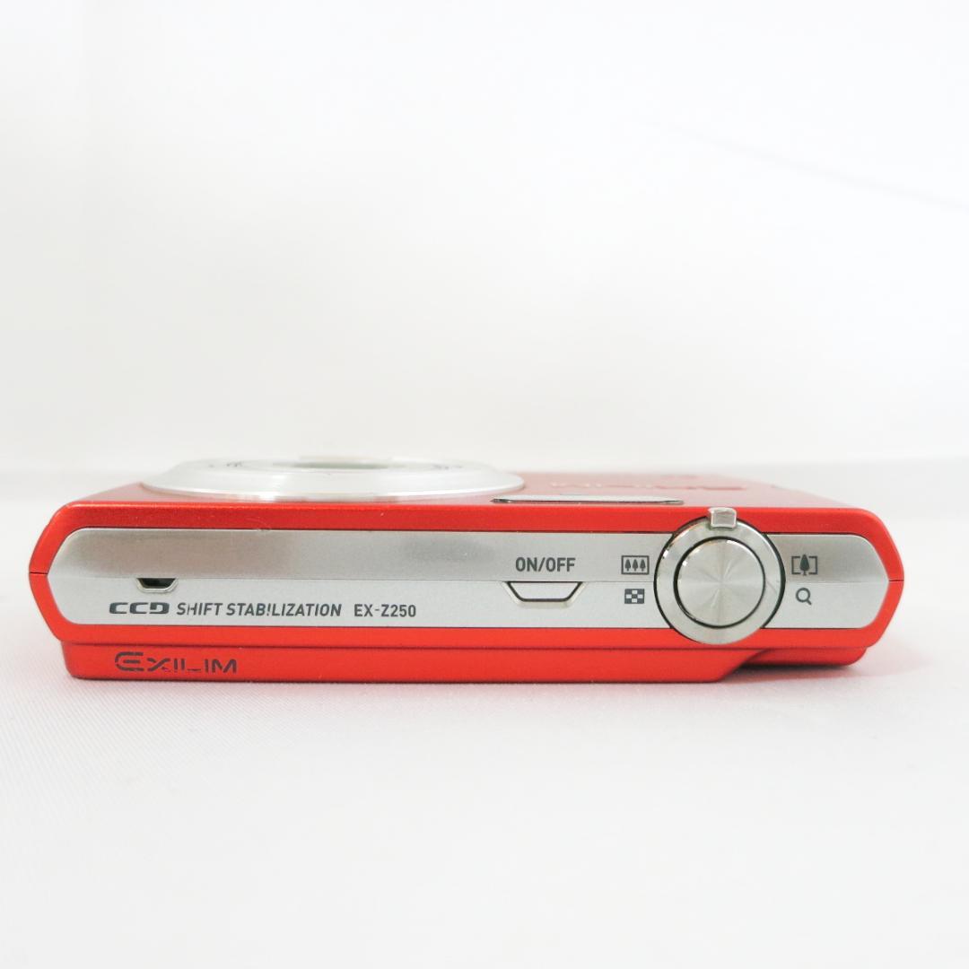 デジタルカメラ CASIO EXILIM EX-Z250 レッド