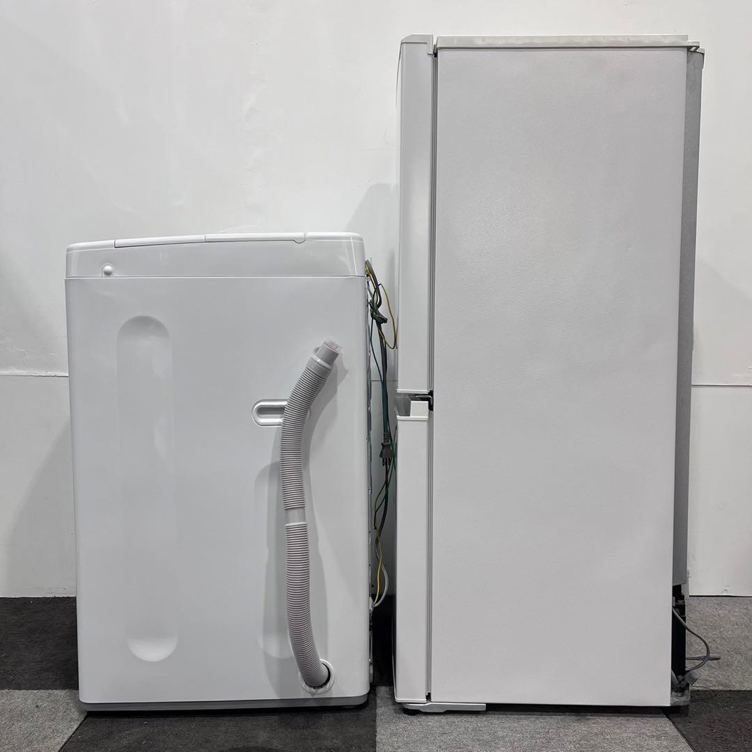 AQUA 生活家電2点セット 冷蔵庫 126L 洗濯機 6kg Ma2111
