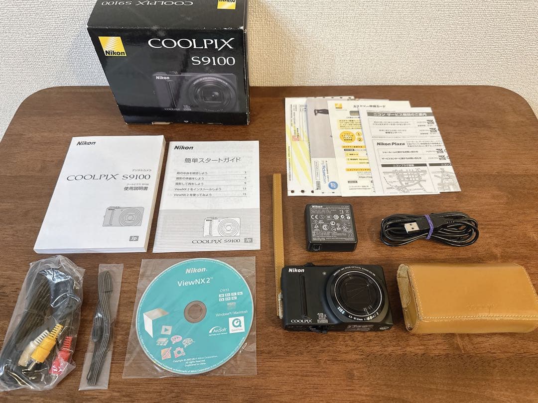【美品】Nikon COOLPIX S9100 ブラック