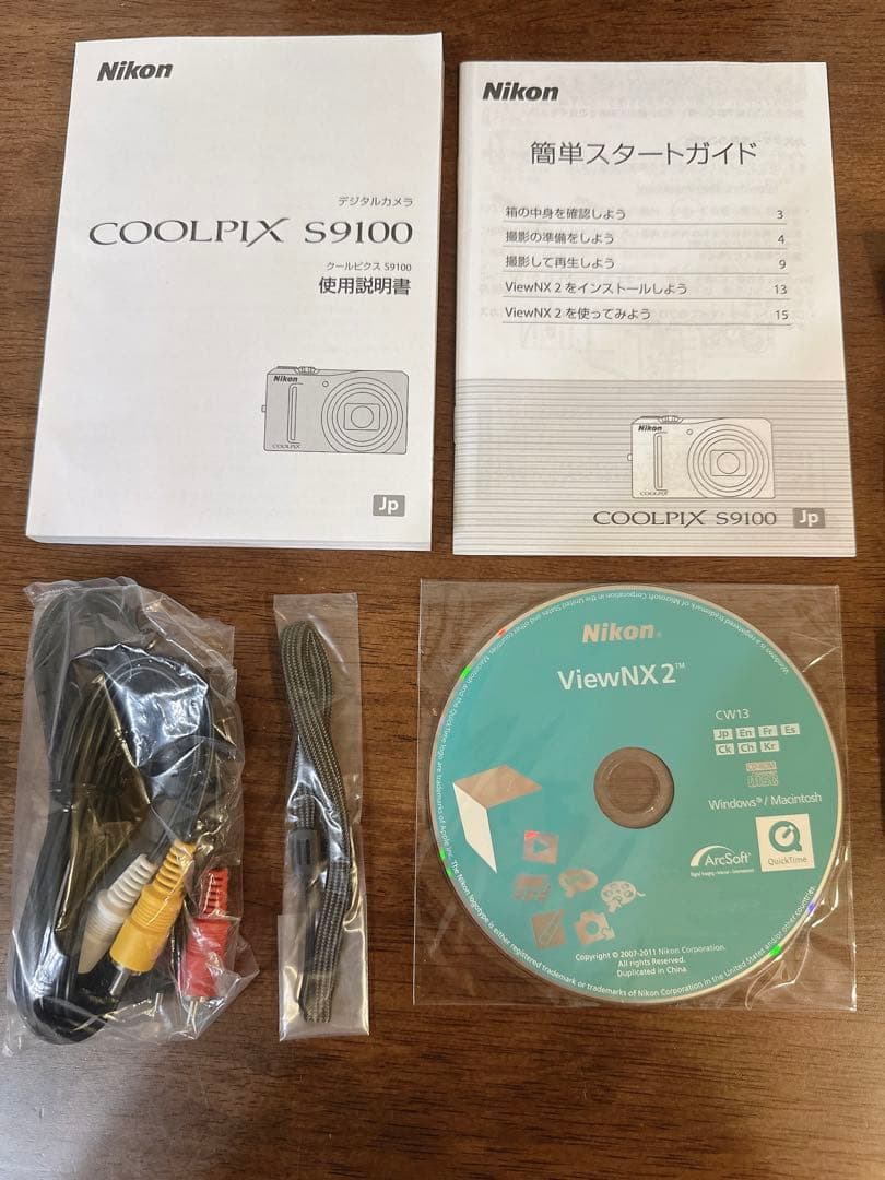【美品】Nikon COOLPIX S9100 ブラック