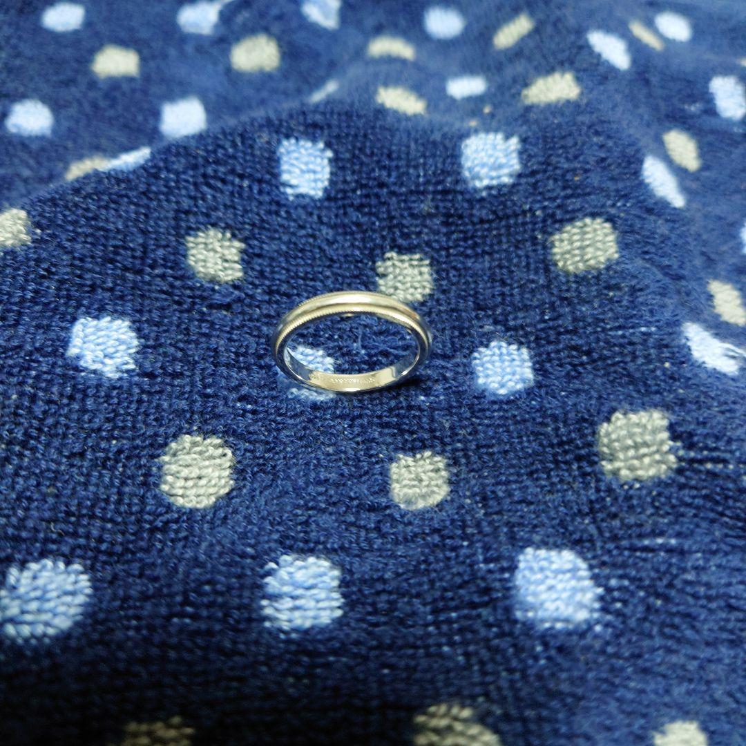 【ハロウィン】ティファニー結婚指輪　男性用