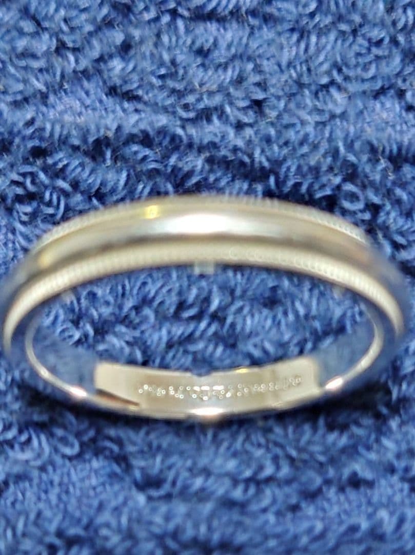 【ハロウィン】ティファニー結婚指輪　男性用