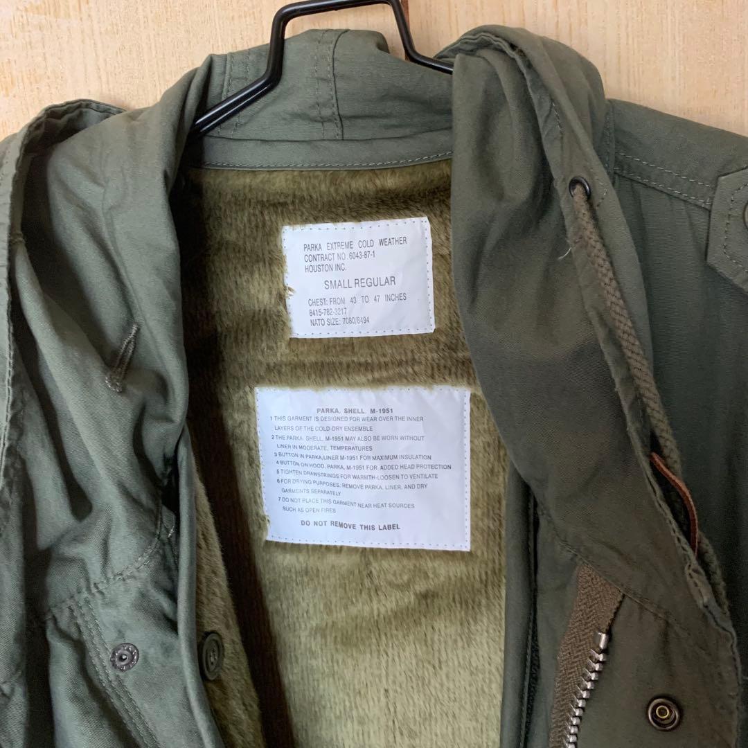 HOUSTON　M-51 フィッシュテールパーカー　モッズコート