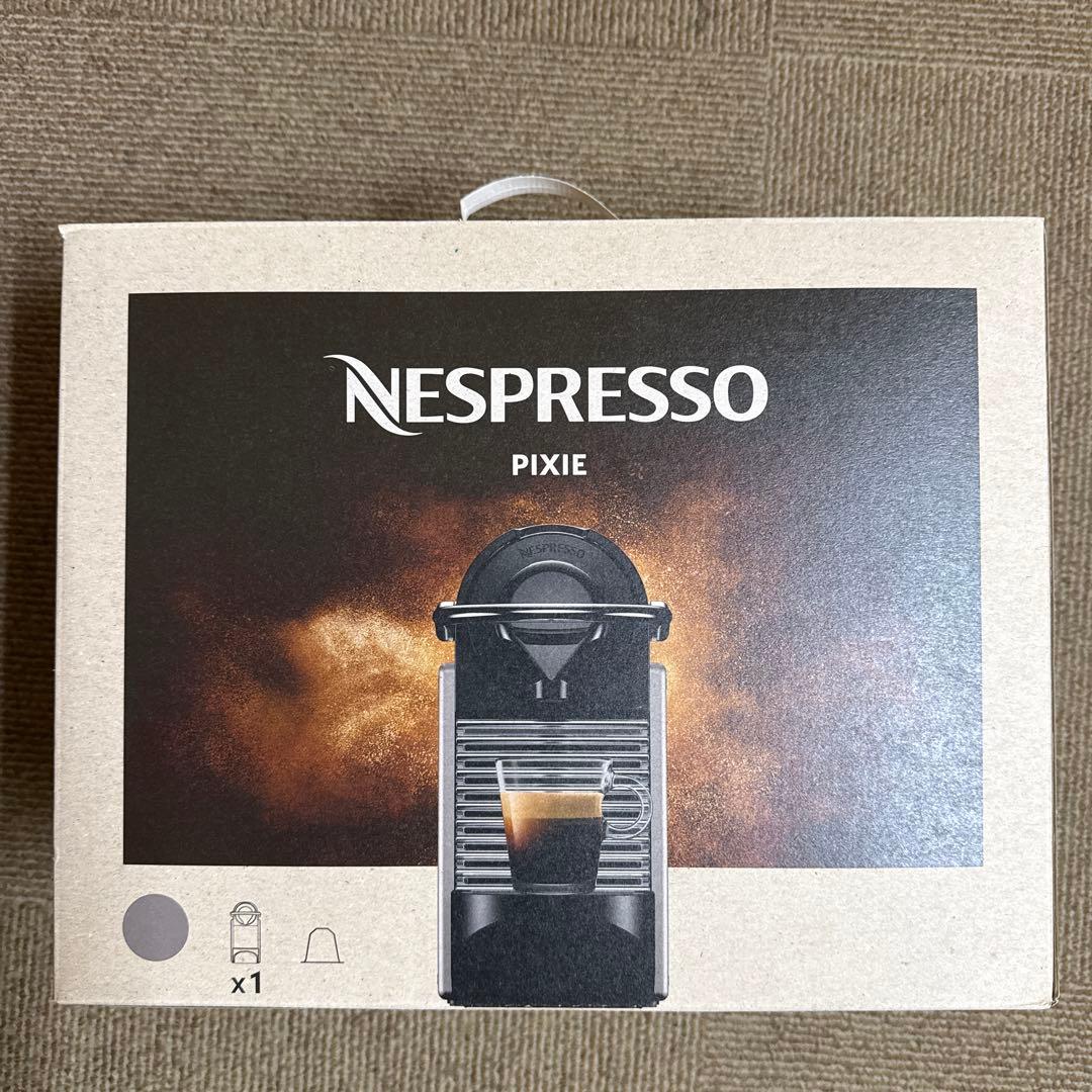 【新品未開封】Nespresso ピクシーツー C61-JP-TI チタン