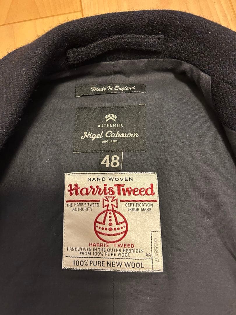 【美品】 48 ナイジェルケーボン ウール マロリーベスト 25020753