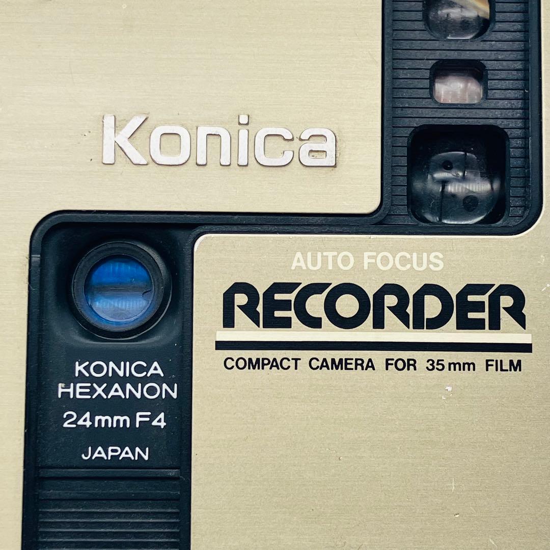 【動作確認済み】KONICA AUTO FOCUS RECORDER