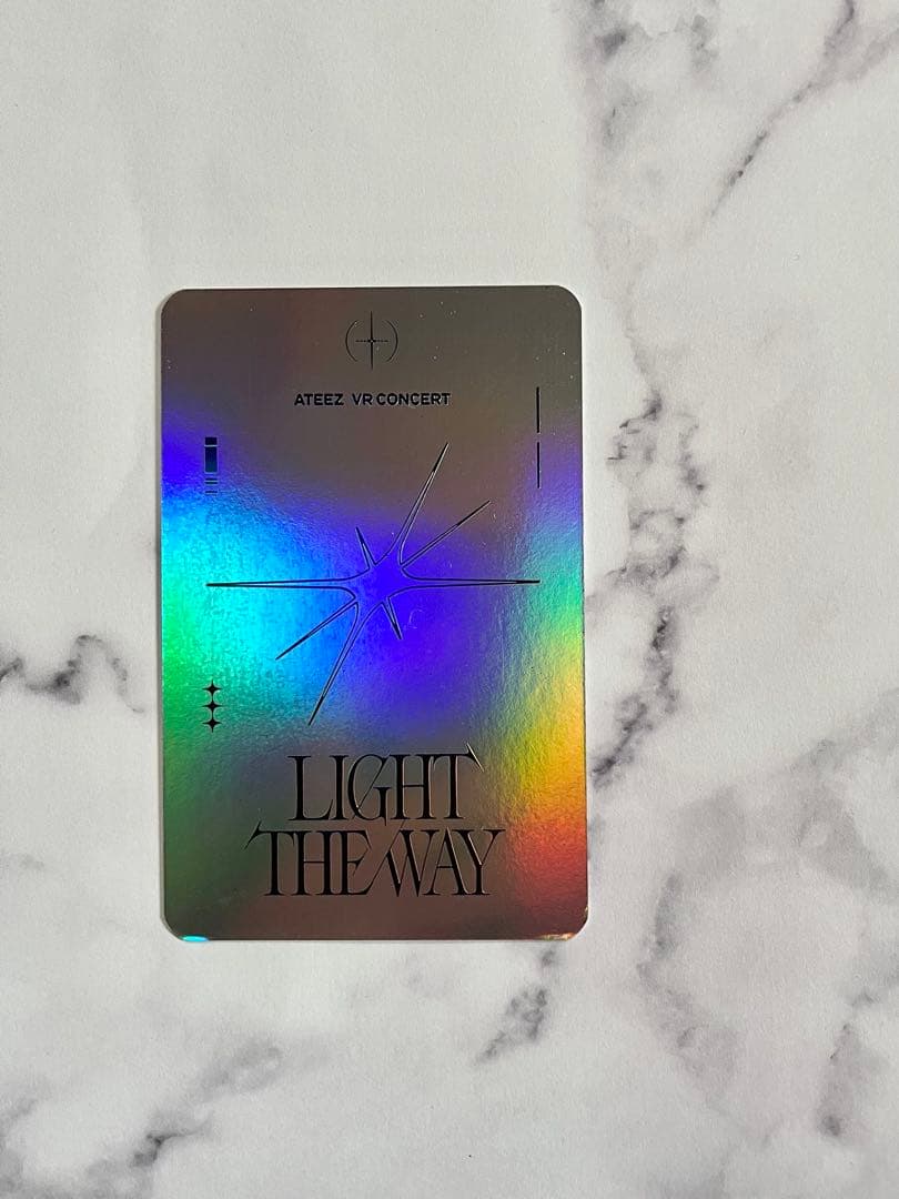 ATEEZ 映画 VR 特典 ホロ トレカ スペシャルフォトカード ホンジュン