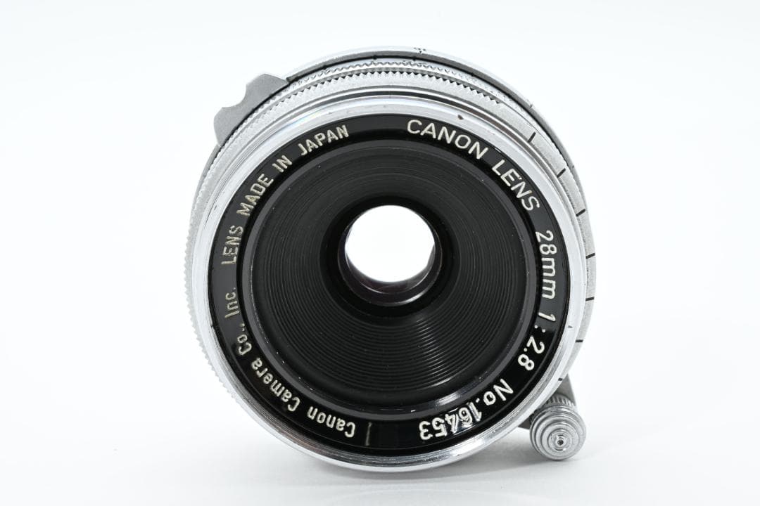 【美品】Canon キャノン 28mm F2.8 L39 レンズ #315