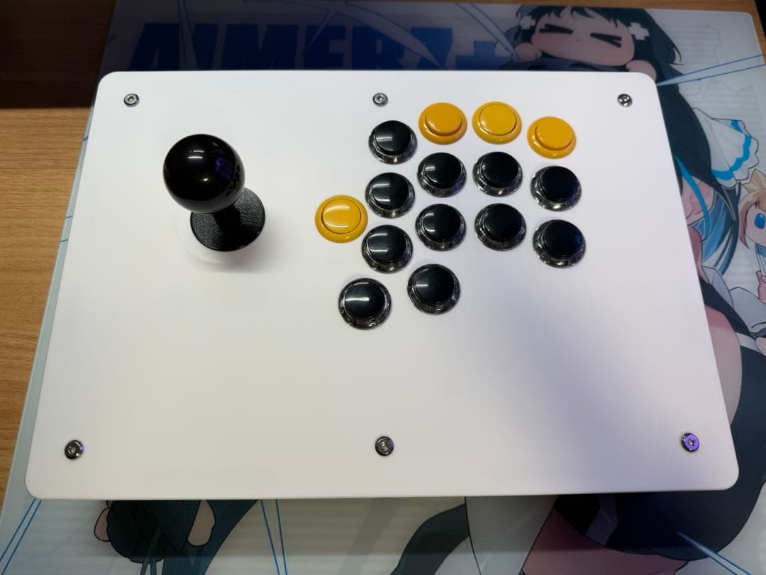 エレン　くろまき工房　アケコン　付属品多数　レバーレス