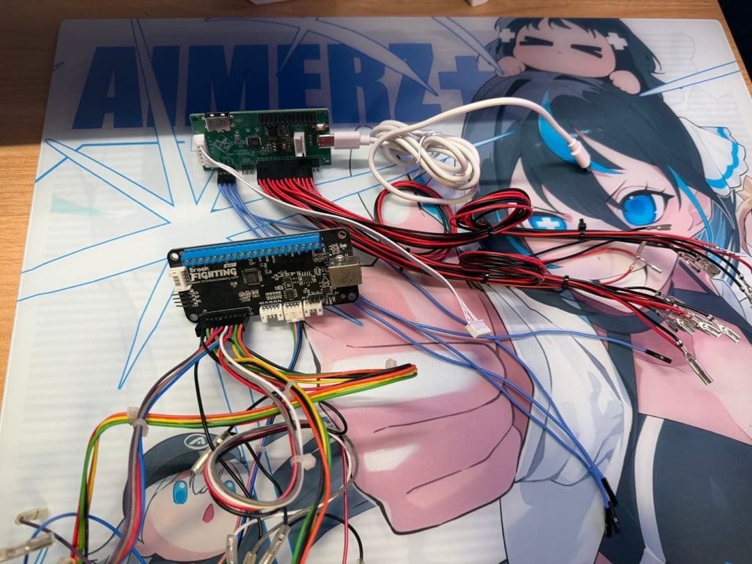 エレン　くろまき工房　アケコン　付属品多数　レバーレス