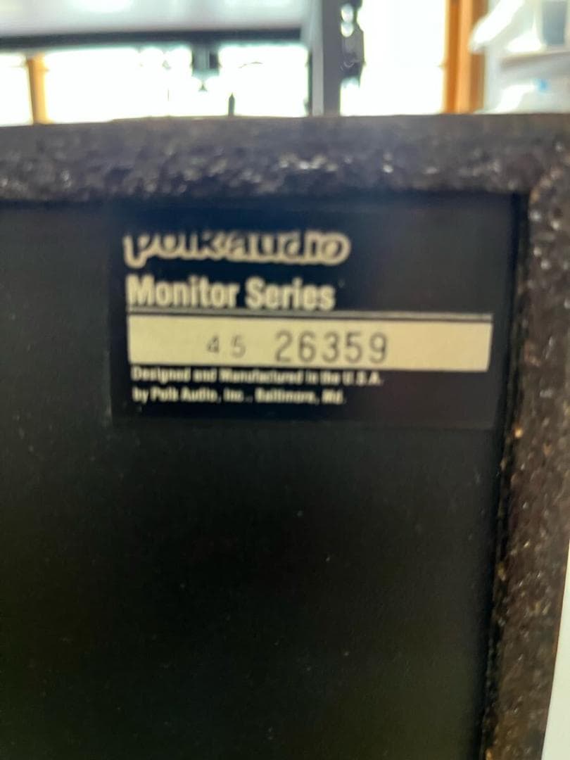 polk audio Monitor Series4.5 ブックシェルフスピーカ