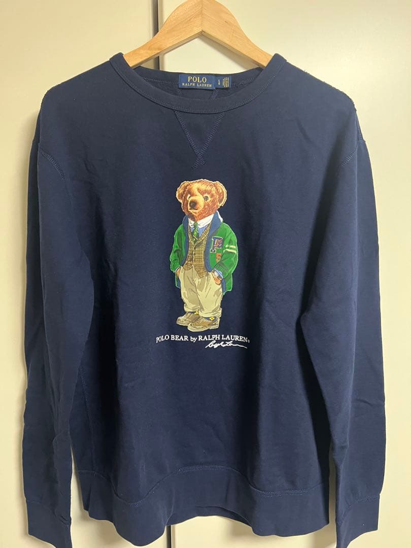 Polo Ralph Lauren ポロベア スウェット L ネイビー