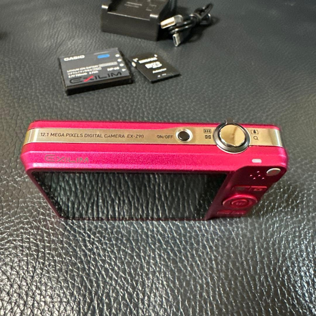 CASIO EXILIM EX-Z90 ピンク 動作確認済　中古良品