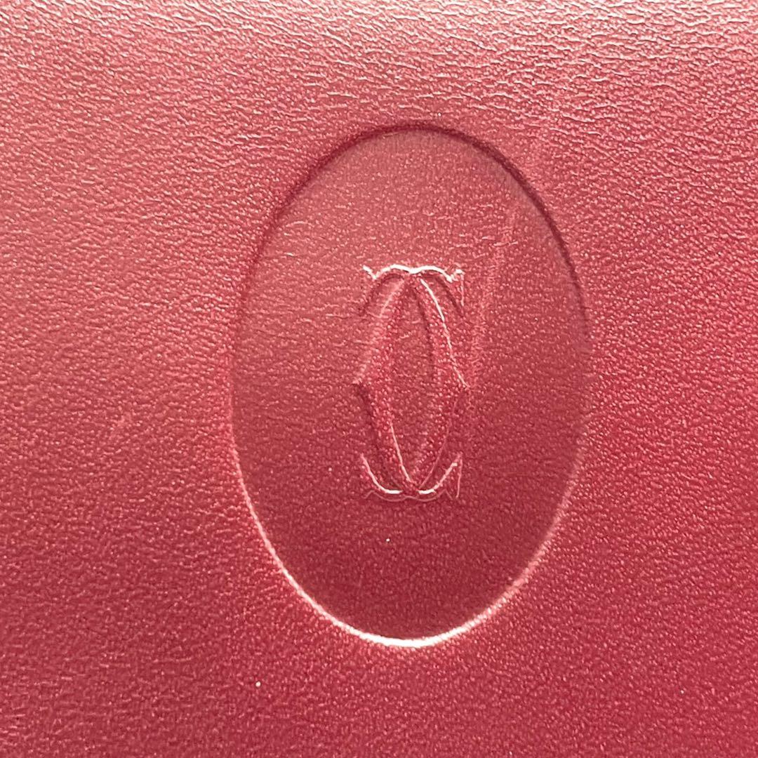 美品　Cartier カルティエ　w6 二つ折り　ケース　名刺入れ　レザー