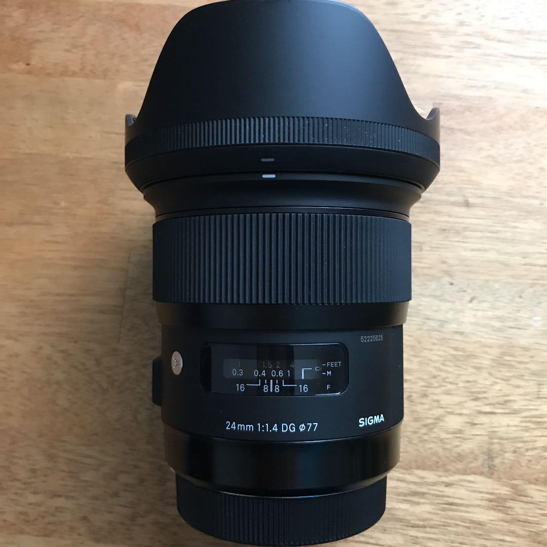 SIGMA 24mm F1.4 DG Art キヤノンEFマウント