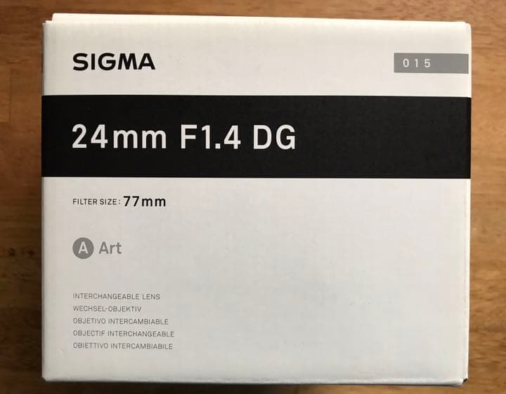 SIGMA 24mm F1.4 DG Art キヤノンEFマウント