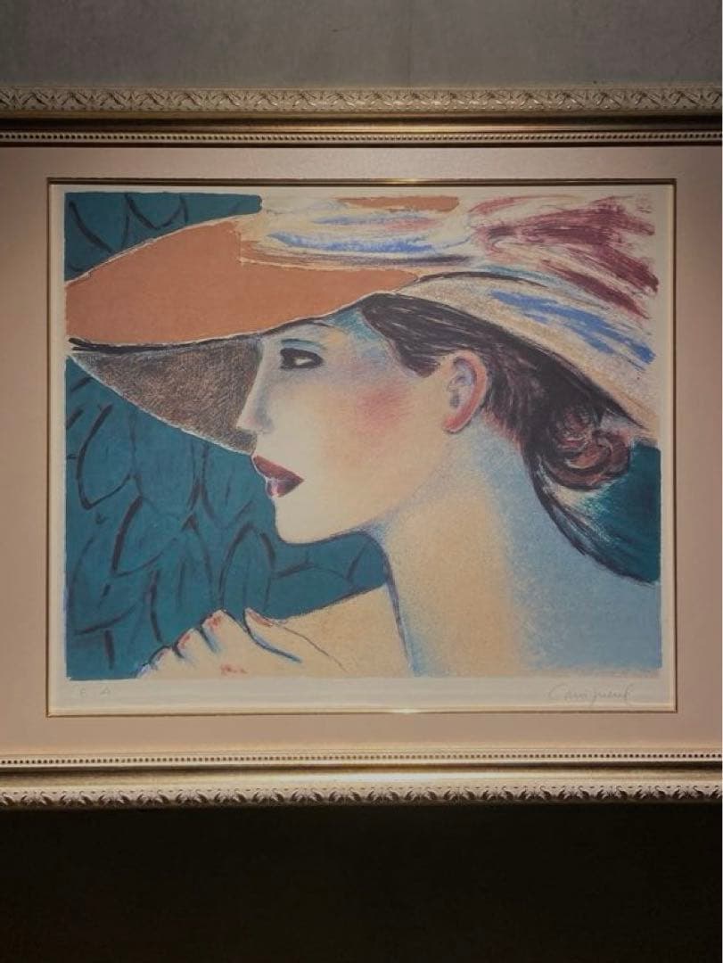 美品　Jean-Pierre Cassigneul lithograph EA