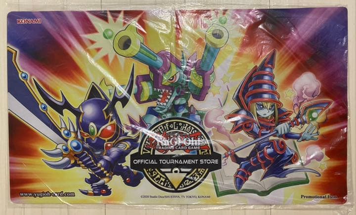 遊戯王 OTS トゥーンブラックマジシャン プレイマット 新品未開封 プレマ