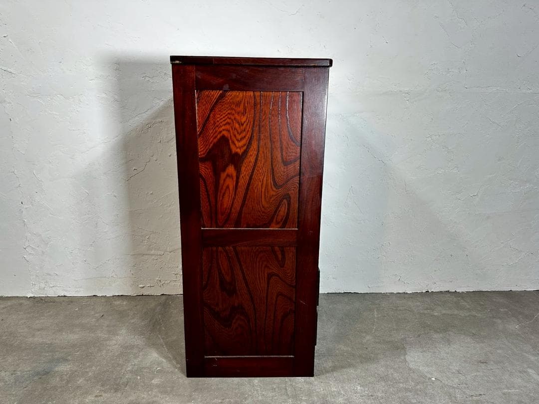 『民芸家具』6段チェスト ハイチェスト キャビネット 整理箪笥 RWche11