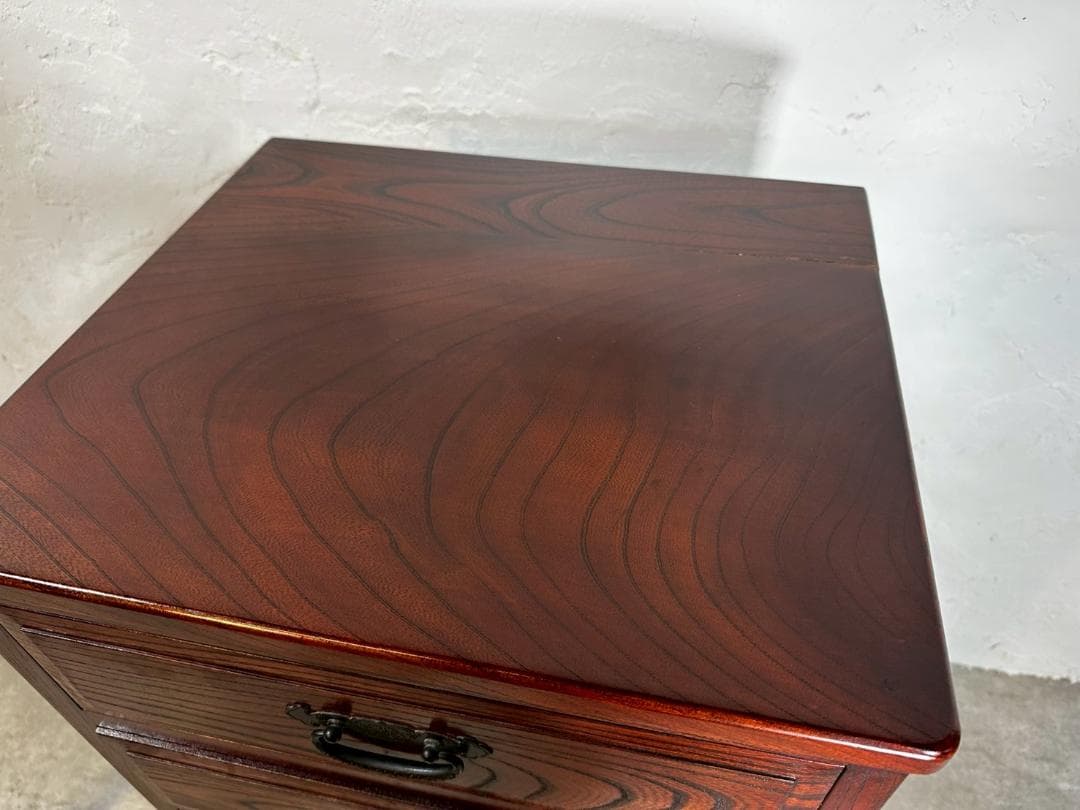 『民芸家具』6段チェスト ハイチェスト キャビネット 整理箪笥 RWche11