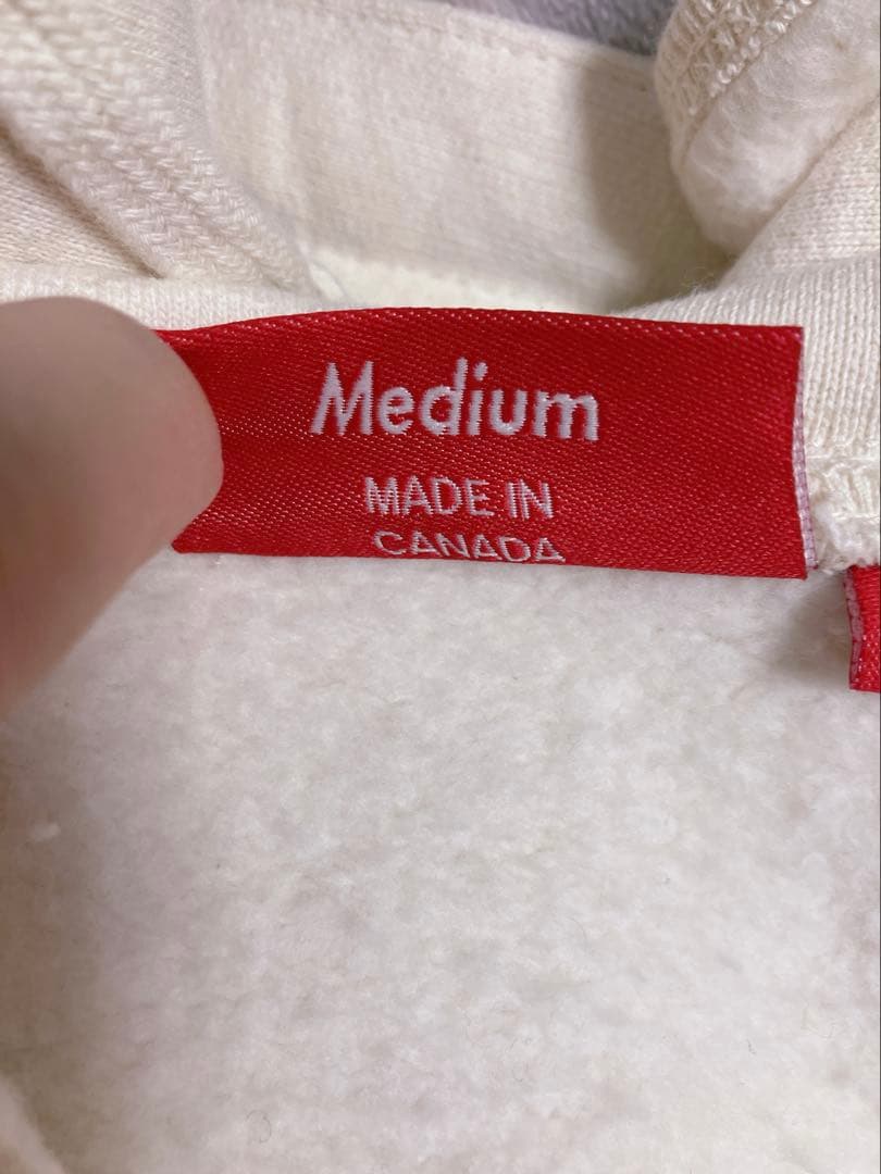 シュプリーム ジップアップパーカー M サイズ