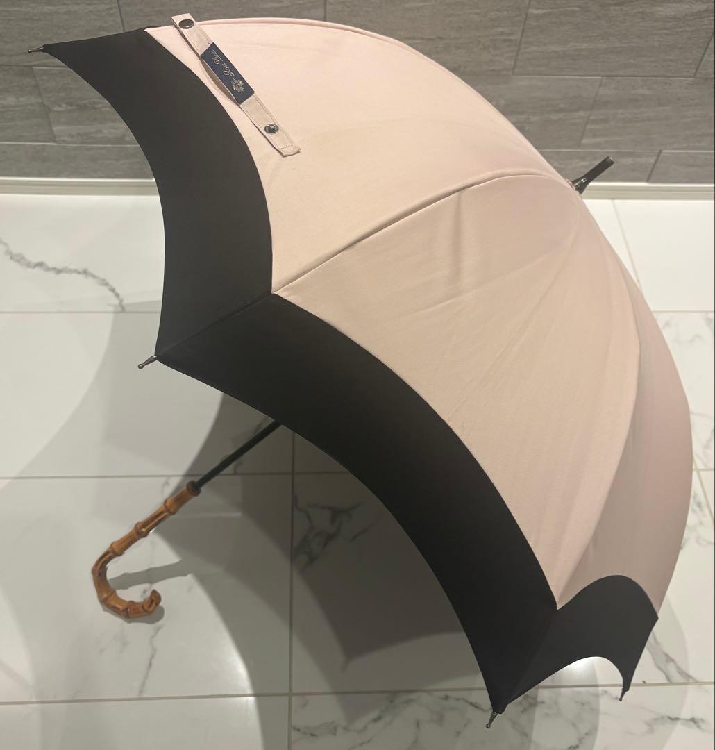 芦屋ロサブラン 日傘 長傘 ミドル55cm ピンク