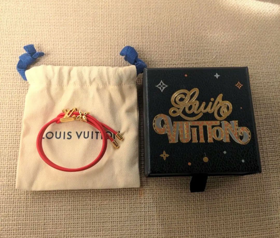 Louis Vuitton レザーブレスレット