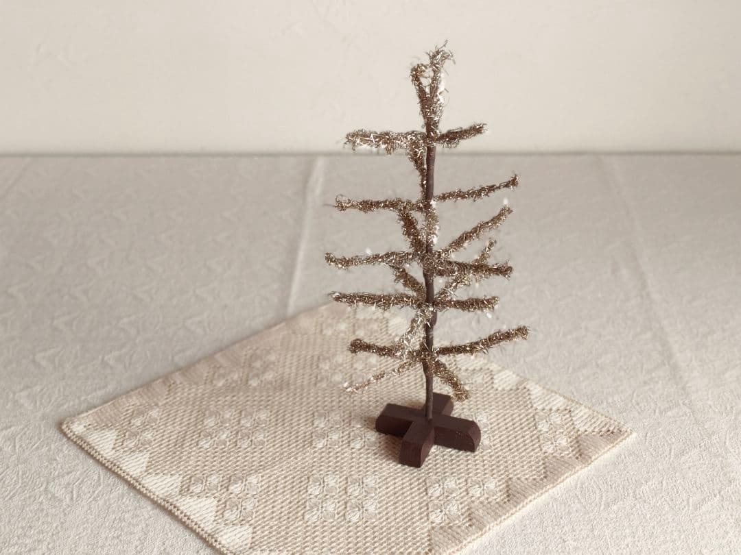 【parisさま】vintage tree ❀ 燻ゴールドの ツリー 28 cm