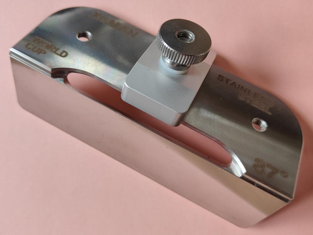 87° / ステンレス製 WC XCMAN ファイルガイド